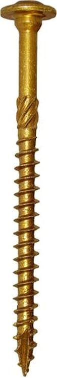 GRK 772691111371 10 x 3-1/8" Fasteners 11137 RSS Screws 236CT, Gold, 236 Count