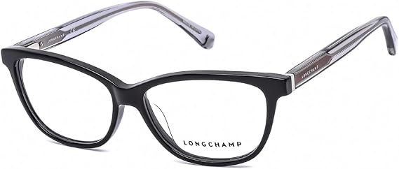 Longchamp Ladies Black Cat Eye Eyeglass Frames LO2619 001 54
