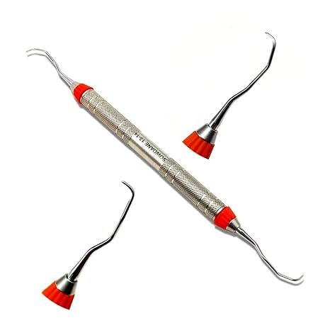 1 piece High Quality Dental Gracey curettes Periodontal Scaler Stainless Steel Periodontal Curettes Perio Dental Instrument (1 piece 13/14)