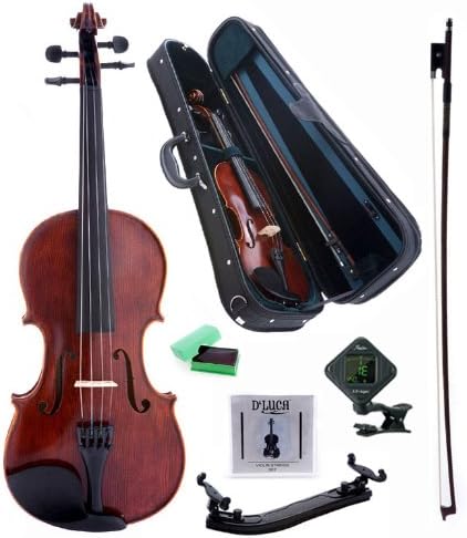 D'Luca PD01 Orchestral Series Intermediate Violin Outfit -1/2