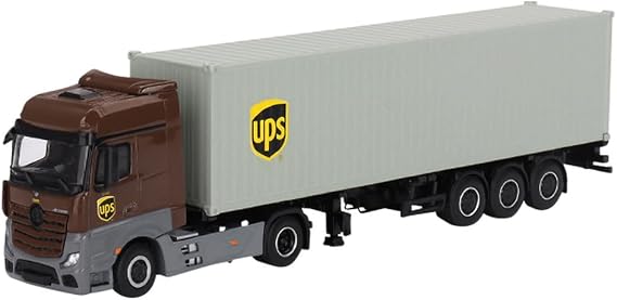 MiniGT UPS Mercedes-Benz Actros w/40ft Container 705-L