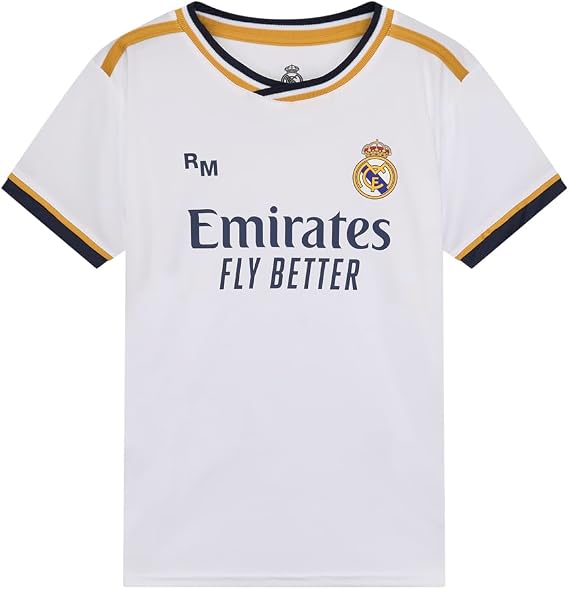 Real Madrid Official Licensed Replica Home Shirt 2023-2024 Season - Adult