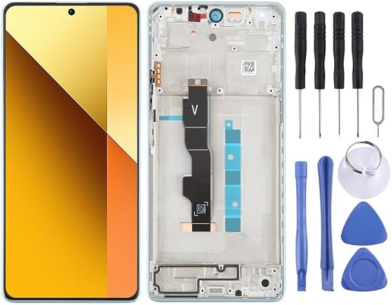 Daguys for Xiaomi Redmi Note 13 5G AMOLED Material LCD Screen Digitizer Full Assembly with Frame