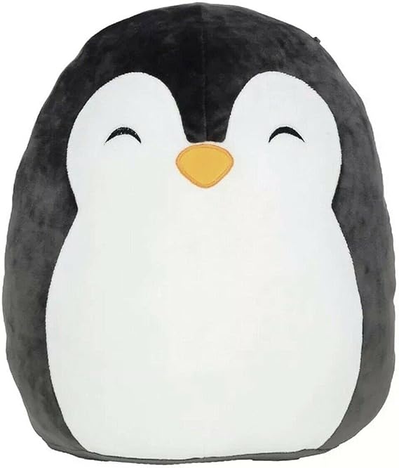 Squishmallow Official Kellytoy Luna The Penguin Squishy Plush Toy Animal (Luna 8")