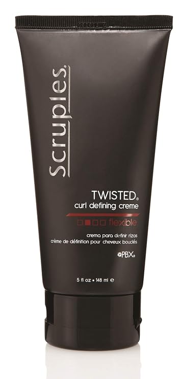 Scruples Twisted Curl Cream - Conditioning & Styling Hair Cream - Curly Hair Products for Women & Men - Helps Define & Control Frizz - Dries Without Stiffness or Crunch (5 Fl oz)