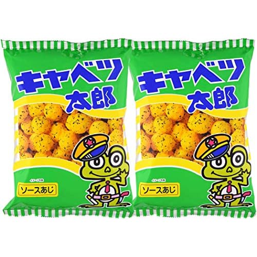 Yaokin Cabbage Taro Corn Puff Snack 3.17oz 2 Pack