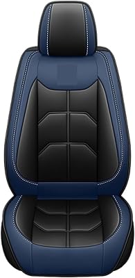 Universal Car Seat Cover Compatible for BMW E46 E90 3 Series E21 E30 E36 E91 E92 E93 F30 F31 F34 F35 G20 Car Accessories Color : Black Blue 5 Seat, binbin06792 store