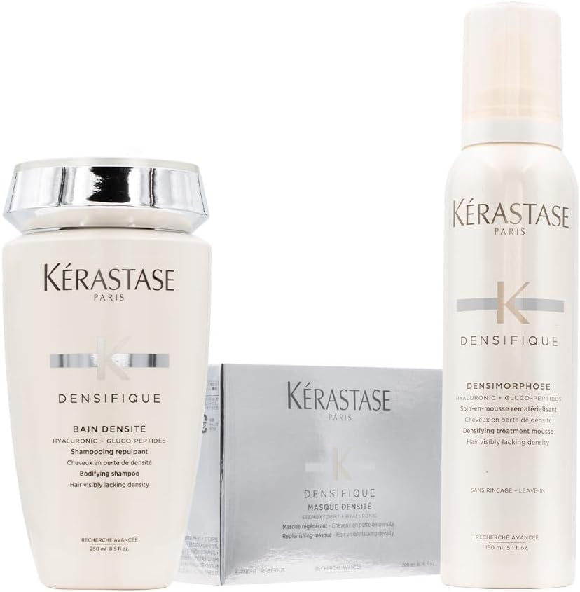 Kérastase Set Densifique Bain Densite 250ml Masque Densite 200ml  Mousse Densimorphose 150ml