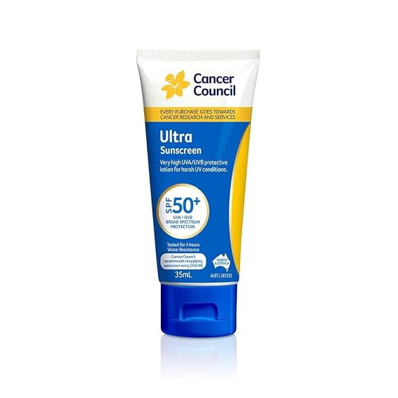 CANCER COUNCIL SPF50+ Ultra Sunscreen Tube 35mL