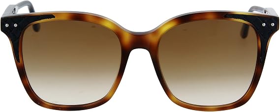 Sunglasses Bottega Veneta BV 0118 S- 002 002 AVANA / BROWN / BROWN