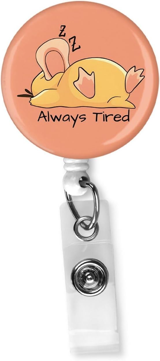 Always Tired Damla yoyo Yaka Kartı Yoyo Kartlık