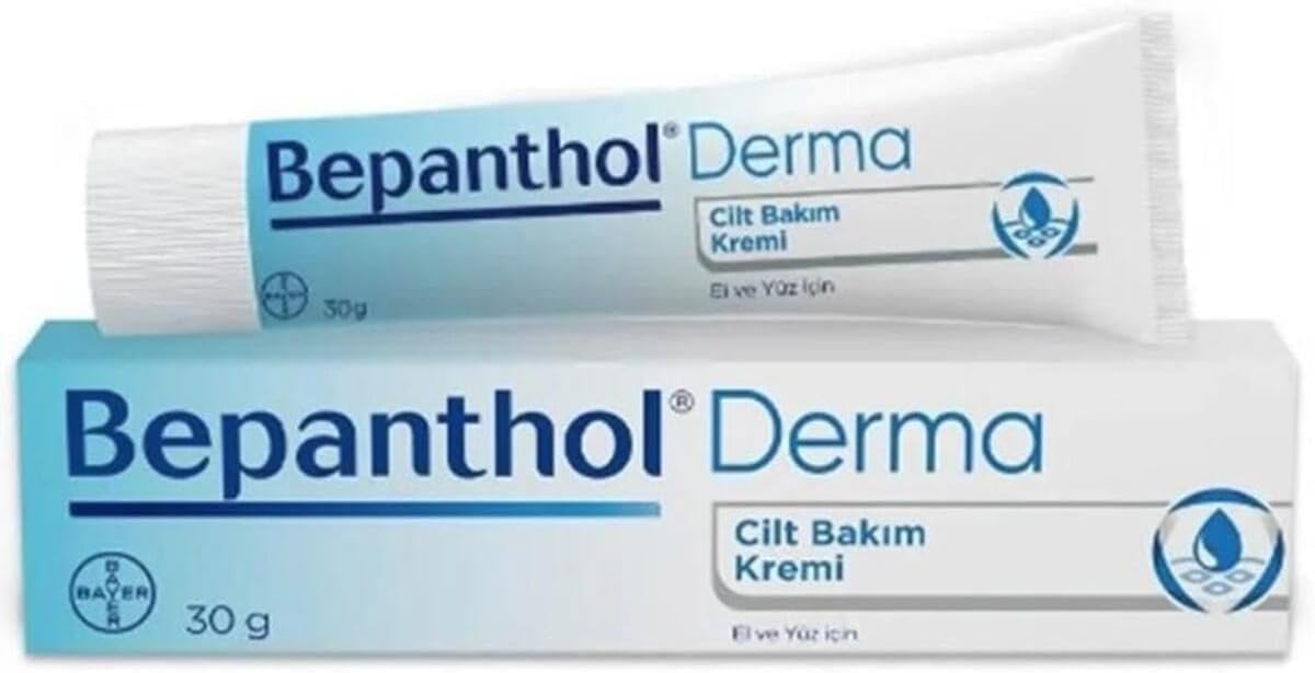 Bepanthol Derma Cilt Bakım Kremi, 30 gr, Yüz ve El Kremi