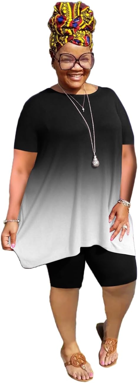 Mrskoala Women Two Piece Outfit Casual Summer Sweatsuits Sets