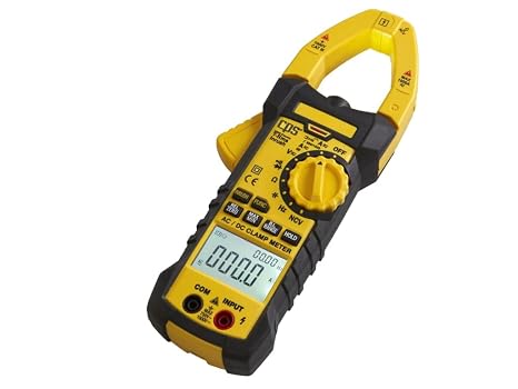 CPS AC750 Multi-Functional AC/DC Clamp Meter, Black