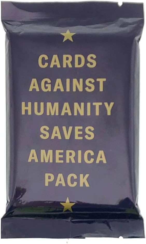 Saves America Pack for Cards Against Humanity Mini Expansion Pack | A card game add-on with 30 cards left from when we saved America: politics, cute animals, baseball and Shakespeare. 17+.