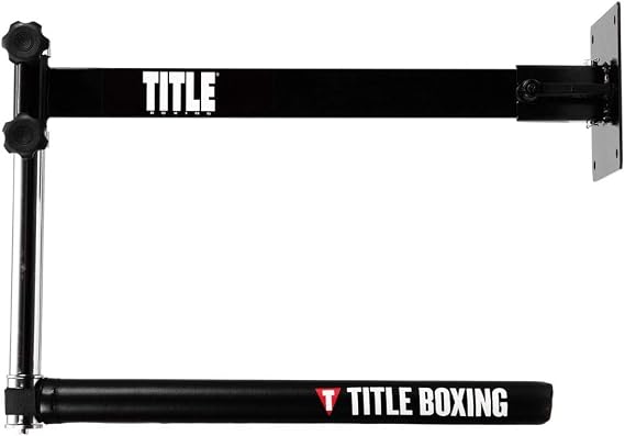 TITLE Boxing Rapid-Reflex Boxing Bar - Freestanding Reflex Punching Bag, Slipping Bar