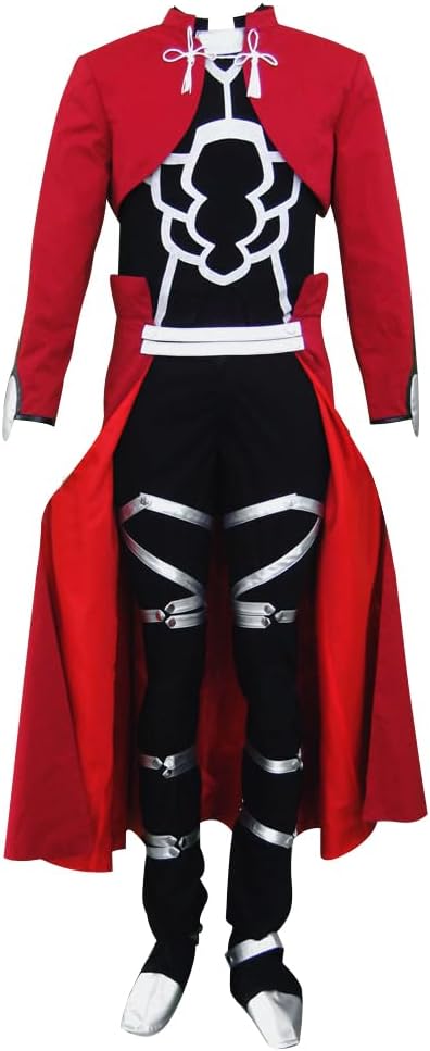 Red Uniform Battle Set Cosplay Costume