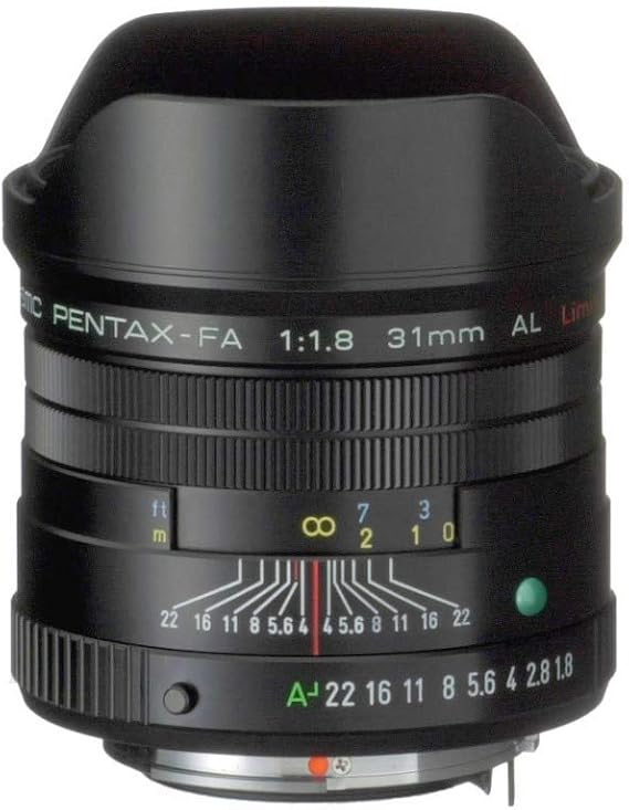 Pentax 31mm F/1.8 FA Limited Lens for Pentax and Samsung SLR Cameras