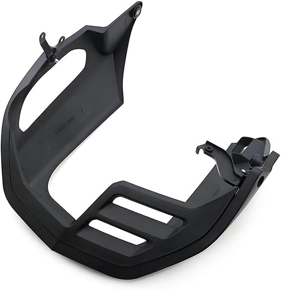 Aerodynamischer Flügelspoiler Für CB650R Für CB 650R 2019-2025 Motorrad-Bauchscheiben-Motorspoiler Unter Dem Verkleidungsrahmen-Panel-Schutz Motorrad Frontspoiler(Schwarz)