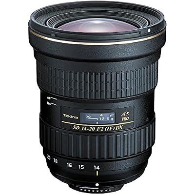 Tokina ATXAF140DXN 14-20mm f2 Pro DX Lens for Nikon F, Black