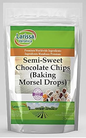 Semi-Sweet Chocolate Chips (Baking Morsel Drops) (8 oz, ZIN: 524673)