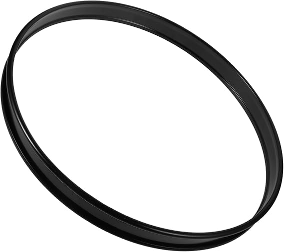 Black Iron Drum Hoop Ring Replacement for Bass and Percussion