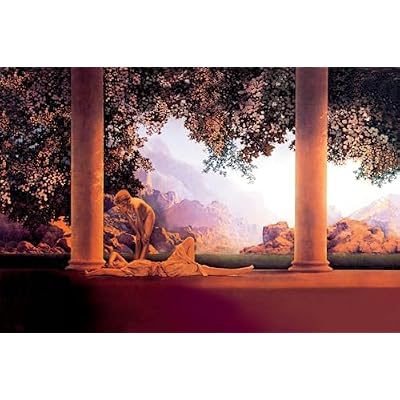 AllPosters Wall Art Print Daybreak by Maxfield Parrish, 36x24