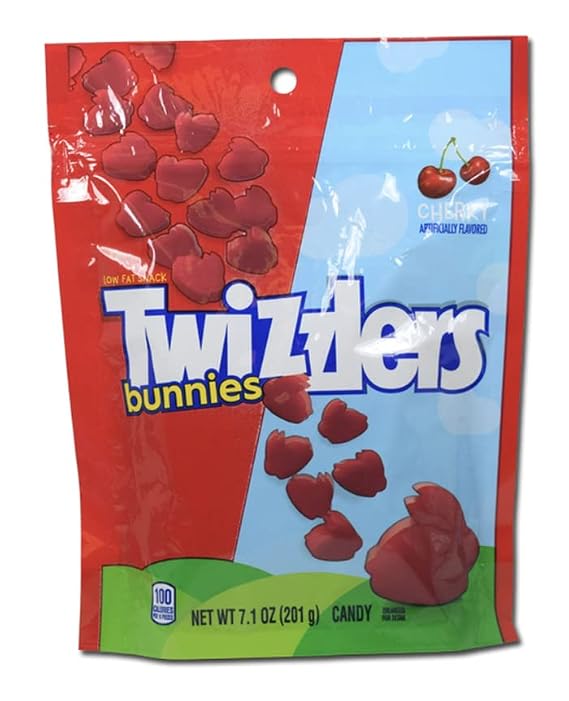 TWIZZLERS Easter Bunnies Cherry Candy