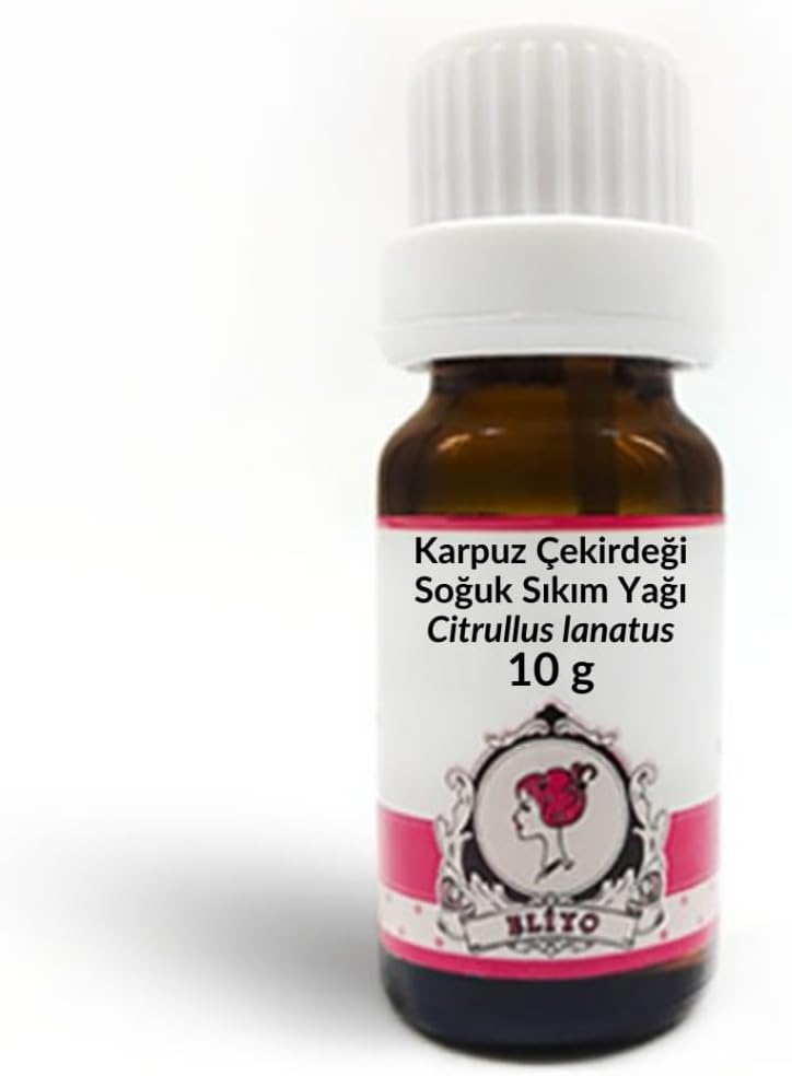 Elito Karpuz Çekirdeği Soğuk Sıkım Yağı Citrullus lanatus 10 g