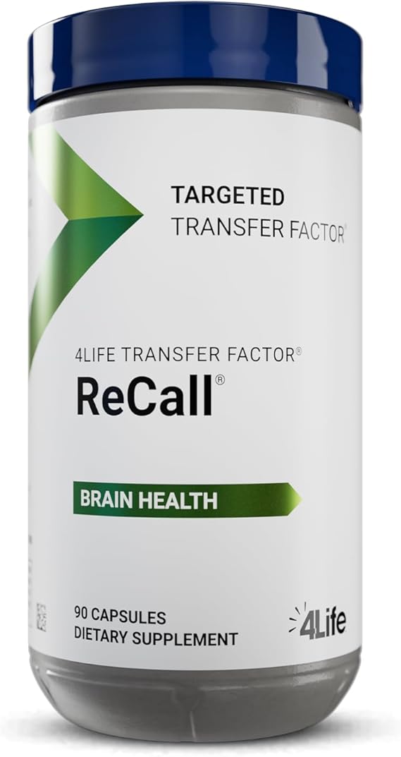 4Life Transfer Factor ReCall Brain Support with Bacopa Monnieri 90 Capsules
