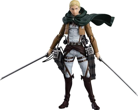 figma Attack on Titan Elvin Smith Non-Scale ABS & PVC Pre-painted Action Figure