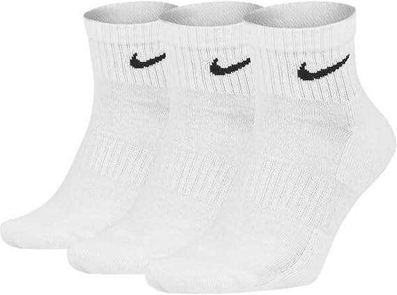 Nike Men's Cushion Quarter Socks (Pack of 3)