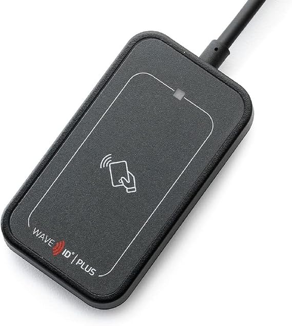 rf IDEAS Wave ID Plus MINI KEYSTROKE USB Reader (RDR-80531BKU-C16)