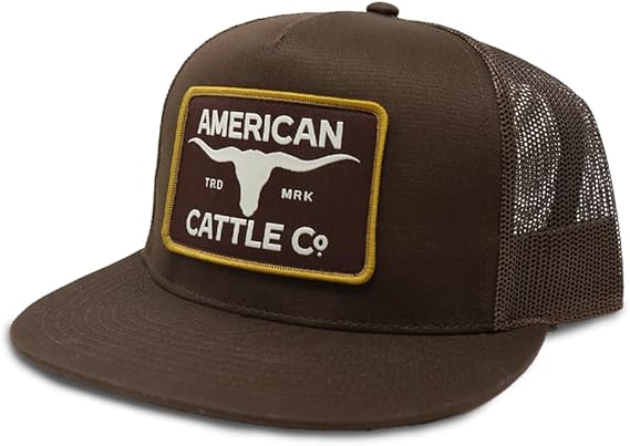Bull Spurs Adjustable Snapback Western Hat