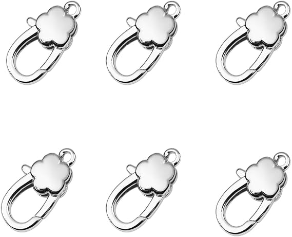 14k Gold Lobster Claw Clasp Gold Filled with Closed Jump Rings for Necklaces Bracelet Or Jewelry Making(6PCS)