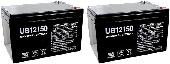 UPG 12V 15AH F2 Battery for Go Go Travel Mobility Ultra X SC40X, SC44X - 2 Pack