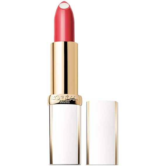 LOreal Paris Age Perfect Luminous Hydrating Lipstick, Luminous Pink, 0.13 Ounce