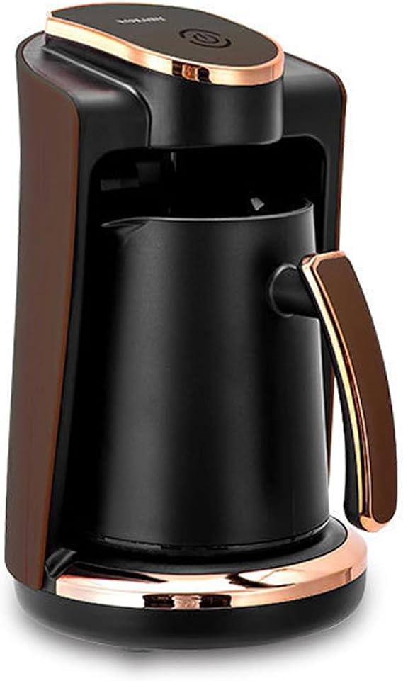 Turkish Coffee Maker, 550W Electric Single Cup Coffee Machine with 250ML Capacity, for Home Hot Beverage Brewing, Includes Cup
