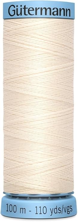Gutermann Luxurious Pure Silk Sewing Thread 100m 802 - Each