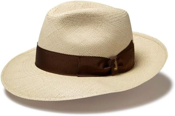 Borsalino Wide Brim Panama Fedora