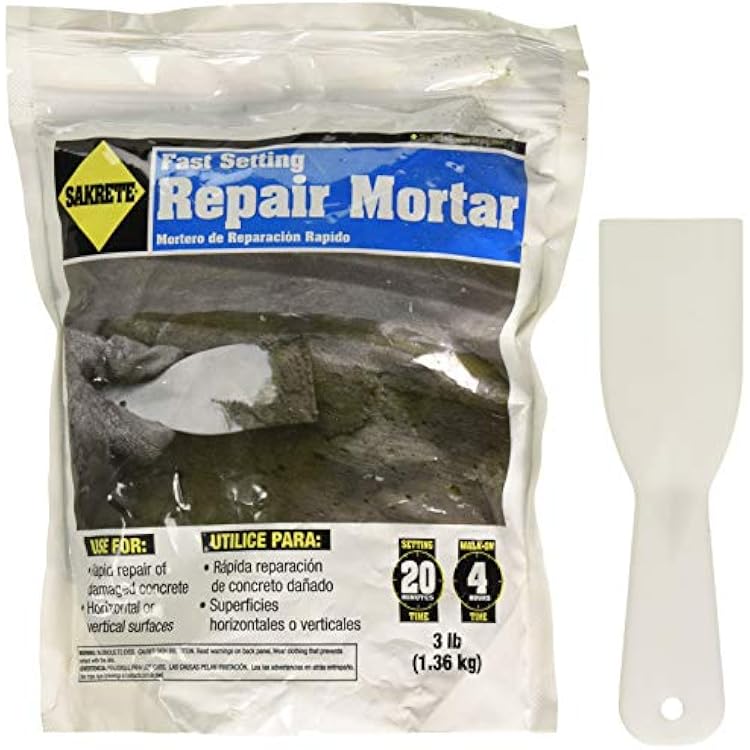 SAKRETE | Fast Setting Repair Mortar | 3 lb