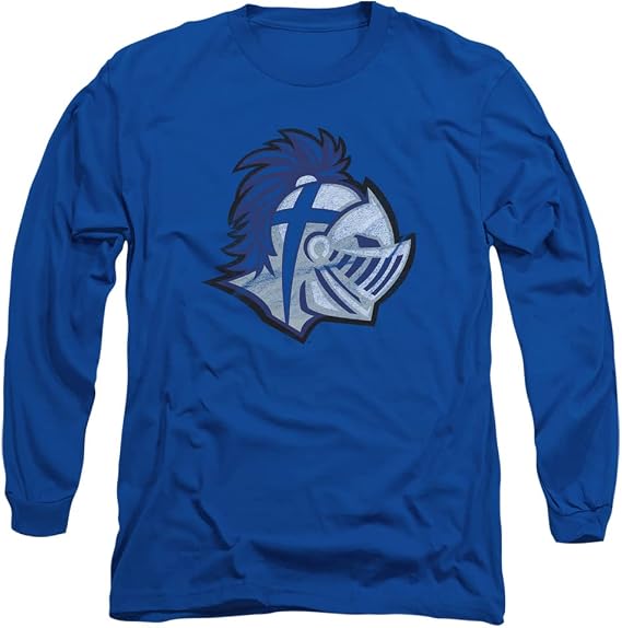 Southern Wesleyan University Official Distressed Primary Logo Unisex Adult Long-Sleeve T Shirt