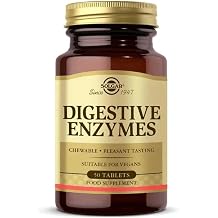 SOLGAR DIGESTIVE ENZYMES SİNDİRİM ENZİMLERİ İÇEREN TAKVİYE EDİCİ GIDA 50 tablet