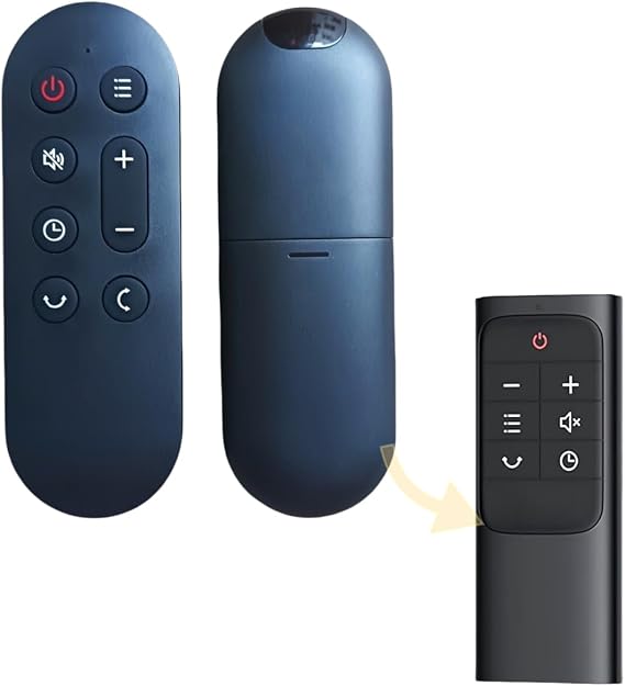 DR-HSH004 Replacement Remote Control for Dreo Space Heater, 1500W Portable Electric Heaters for Indoor Use, PTC Ceramic Heater for Office Thermostat, 70Oscillation, 12H Timer, 5 Modes