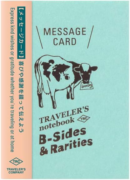 Travelers Company Notebook Refill Limited Message Card Passport Size 14440006