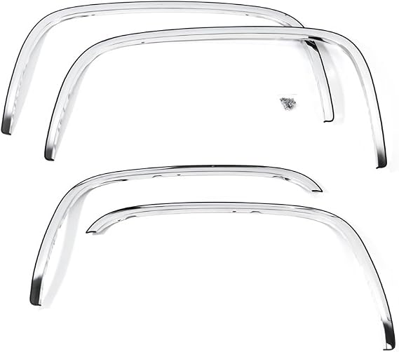 Putco 97289 Stainless Steel Full Fender Trim Kit for Chevrolet Silverado
