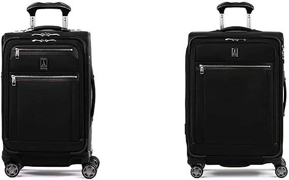 Travelpro Carry-On, Shadow Black Checked Medium, Shadow Black