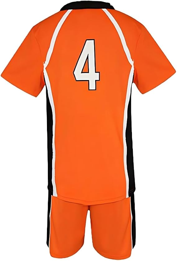 XIAMUSZ Karasuno Cosplay Costume Jersey Halloween Uniform Shorts Shirt