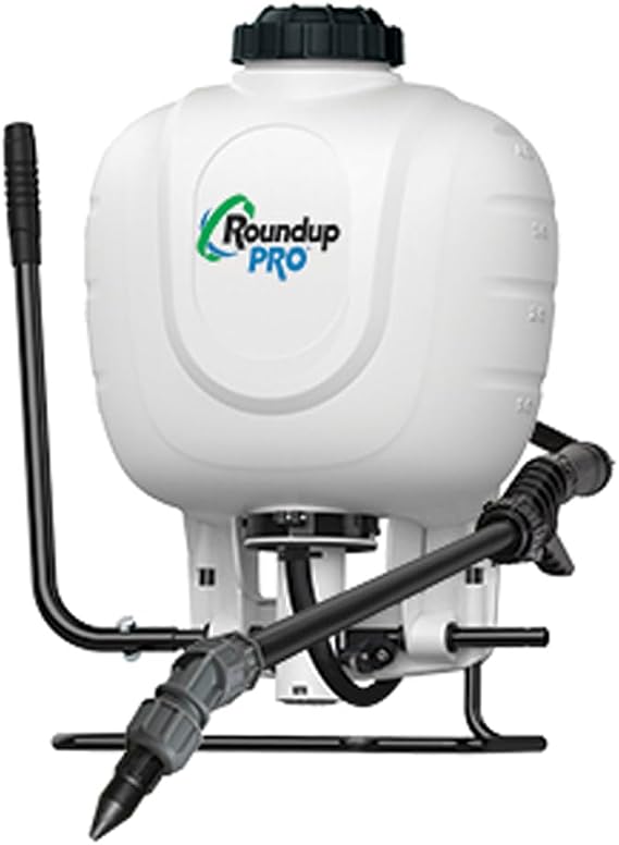 Roundup 190314 Backpack Sprayer for Fertilizers, Herbicides, Weed Killers & Insecticides, 4 Gallon