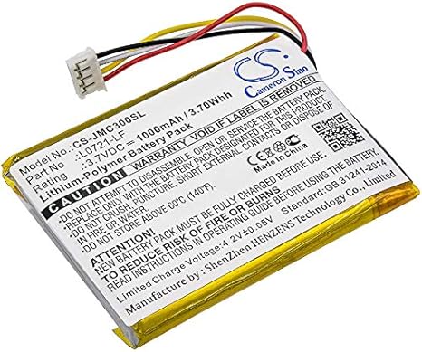 FITHOOD Battery Replacement for JBL Clip 3, Clip 3AN, Clip 3SAND Part NO L0721-LF